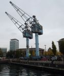 Salford Quays Cranes